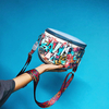 Sac à bandoulière multicolore à la mode féminine