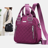 Sac à bandoulière multicouche imperméable multifonctionnel de grande capacité pour femmes