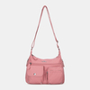 Sac à bandoulière multifonction en similicuir pour femme