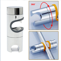 Salle de bains abs chrome fini douche slider rail tranche titulaire réglable