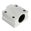 SC8UU 8mm Douille de Glissière de Roulement à Billes de Mouvement Linéaire en Aluminium pour CNC