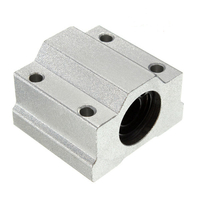 SC8UU 8mm Douille de Glissière de Roulement à Billes de Mouvement Linéaire en Aluminium pour CNC