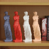 Scandinave-Gypse Figure Sculpture Vénus David Statue Bureau Surface De Bureau Décorations Créatives Mini Statue De Gypse