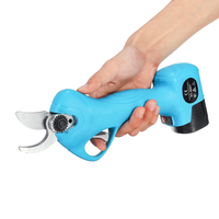Sécateur électrique sans fil 16.8V sécateur de branche sécateur sécateur avec 2 pièces Li-ion Batterie