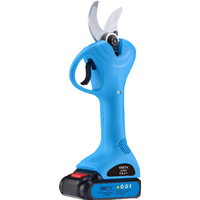 Sécateur électrique sans fil 500W ciseaux avec 2 paquets de sauvegarde rechargeable 2Ah Lithium Batterie Sécateur de bra