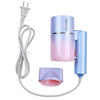 Sèche-cheveux portable 220V 2 vitesses Sèche-cheveux voyageur Mini ventilateur compact pliable