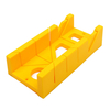 Scie à onglets multifonctionnelle Boîte à outils pour travailler le bois,  boîtier jaune / noir à 45/90 degrés