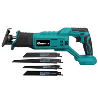 Scie alternative électrique 1200W avec 4 lames sans Batterie trois couleurs