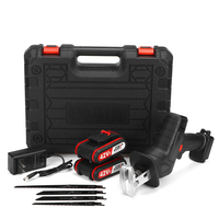 Scie alternative sans fil 36VF/42VF Mini ensemble de scies électriques avec 2 pièces rechargeables LI-ION Batterie