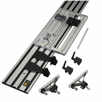 Scie circulaire électrique à Double couche Rail universel Rail machine à gravure linéaire Rail travail du bois bricolage