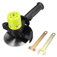 Scie circulaire électrique poignée de machine de découpe outil électrique kit de jardin de travail du bois