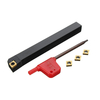 SCLCR1010H06 Porte-outil de tournage au tour 10x10x100mm avec insertions dalliage 4pcs CCMT0602