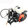 Scooter portatif pliable de moto dessence de carburant refroidi par air simple de cylindre de 49cc 4 temps