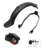 Scooter électrique garde-boue arrière universel Scooter garde-boue pneu anti-éclaboussures avec feu arrière arrière gard