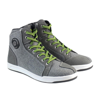 Scoyco Bottes De Moto Hommes Botas Casual Sports Motocross Chaussures Déquitation Respirant Gris MT016