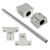 Scs8uu / sk8 8x200mm axe optique à billes rail guide de support cnc ensemble