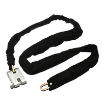 Sécurité de cadenas de cadenas de chaîne de serrure de bicyclette de moto anti-vol