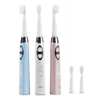 SEAGO E6 Sonic Smart Brosse à dents électrique 3 modes de brosse blanchissant USB sans fil Rechargeable IPX7 étanche