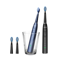 SEAGO SG-575 brosse à dents électrique sonique 5 Modes IPX7 nettoyeur de dents de synchronisation Rechargeable étanche a
