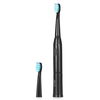 SEAGO E2 Brosse à dents électrique Sonic Batterie Poignée de charge étanche anti-dérapante avec 2 têtes de brosse à dent