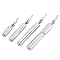 SeaKnight SK02 10 PCS 2.5g 5g 7g 10g Plomb Sinker Pêche plomb Sinker Poids Connexion Anneau Sattaquer