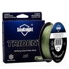 SeaKnigt TRIDENT 500M 15-60LB 4 fils Ligne de pêche tranchée PE Super fil de pistolet de pêche