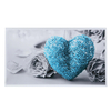 Section dimage sans cadre Autocollant mural 45x80cm de tatouage mural de motifs de motifs bleus confortables