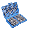 [Section Longue] Drillpro 50Pcs Hex Tournevis Bit Outils De Réparation Kit Tête À Vis Chrome Vanadium Acier Extra Bit Se