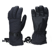 Sefzone Unisexe Écran Tactile Gants De Ski Dhiver Gants De Cyclisme Coupe-Vent Doigt Complet Étanche Résistant Au F
