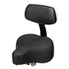 Selle de bicyclette pour véhicule électrique avec coussin confort pour siège de scooter et gel arrière pour tricycle arr