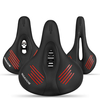 Selle de vélo respirante creuse absorbant les chocs confortable coussin de siège de vélo accessoires de vélo