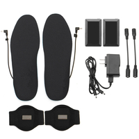 Semelles chauffantes électriques Désodorisation Semelles de charge chaudes Pieds chauds Baskets respirantes Semelle inté