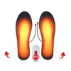 Semelles chauffantes électriques pour hommes / femmes chaussettes chaudes chaussettes réchauffe pieds USB tampons réchau