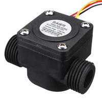 SEN-HZ21WA DN15 G1/2 pouce 1, 75 Mpa Débitmètre de débit deau 1-30L / min 15mA