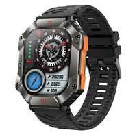 Senbono KR80 2.0inch HD Screen RTL8763EWE Chip bluetooth Call Heart Rate Blood Pressure Blood Oxygen Monitor Sleep Monit