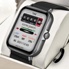 SENBONO GTS3 1, 69 pouces HD Écran tactile complet Bluetooth Appel en temps réel Fréquence cardiaque Pression artérielle