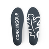 Senthmetic C2001 Hommes Liège Semelle Soutien de la voûte plantaire Semelles de sport pour chaussures de sport décontrac