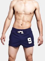 SEOBEAN Pantalons élastiques pour hommes Pantalons de maison Casual Arrow Sports Beach Shorts
