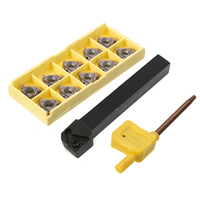 SER1212H16 barre dalésage de porte-outil de rotation avec 10pcs 16ER AG60 VP15TF Inserts
