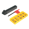 SER1616H16 Outil de tournage avec support 10pcs 16er ag60 inserts
