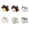 Serrure de bouton de loquet de bouton poussoir pour larmoire de caravane de caravane de porte de placard de tiroir
