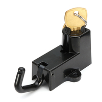 Serrure de casque de moto antivol sécurité universel tube 7/8 pouces 22 mm