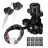 Serrure de commutateur dallumage avec 2 clés pour Suzuki GSXR600/750 06-16 GSXR1000 05-17