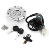 Serrure de contacteur dallumage et jeu de clés de bouchon dessence pour Yamaha MT03 06-12 YZF R6 R1 98-05