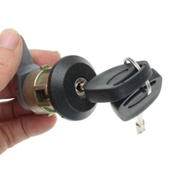 Serrure de porte de voiture lockcraft 2 clés pour ford fiesta 1995-2002 ka 1.996 à 2.008 courrier escorte