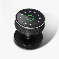Serrure de porte intelligente dempreinte digitale Wifi Tuya Serrure de porte numérique intelligente en forme de bou