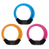 Serrure de vélo à chaîne codée antivol combinée pour Scooter électrique M365 // M187 / Ninebot ES1 / 2/3/4
