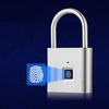 Serrure dempreinte digitale de sécurité cadenas intelligent sans clé USB Rechargeable numérique déverrouillage rapi