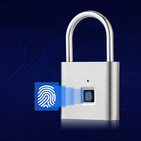 Serrure dempreinte digitale de sécurité cadenas intelligent sans clé USB Rechargeable numérique déverrouillage rapi