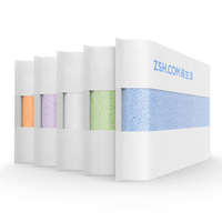 Serviette de la série jeunesse Serviettes antibactériennes dabsorption deau en tissu de coton en microfibre av